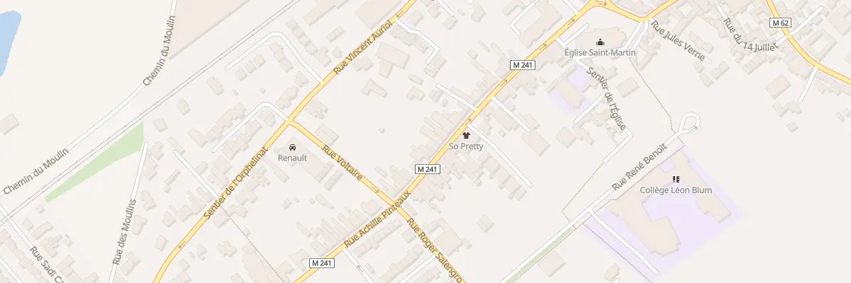 Plan du 105 Rue Achille Pinteaux à Wavrin