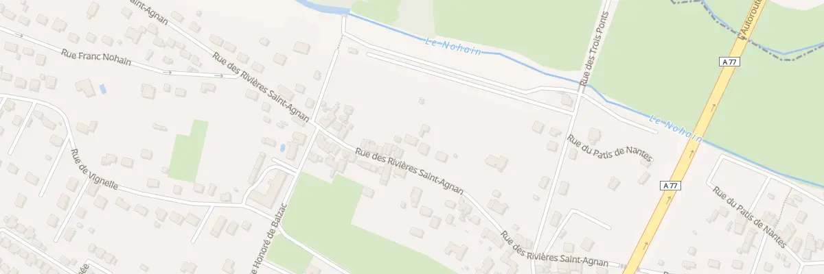 Plan du 69B Rue Rivieres Saint Agnan à Cosne-Cours-sur-Loire