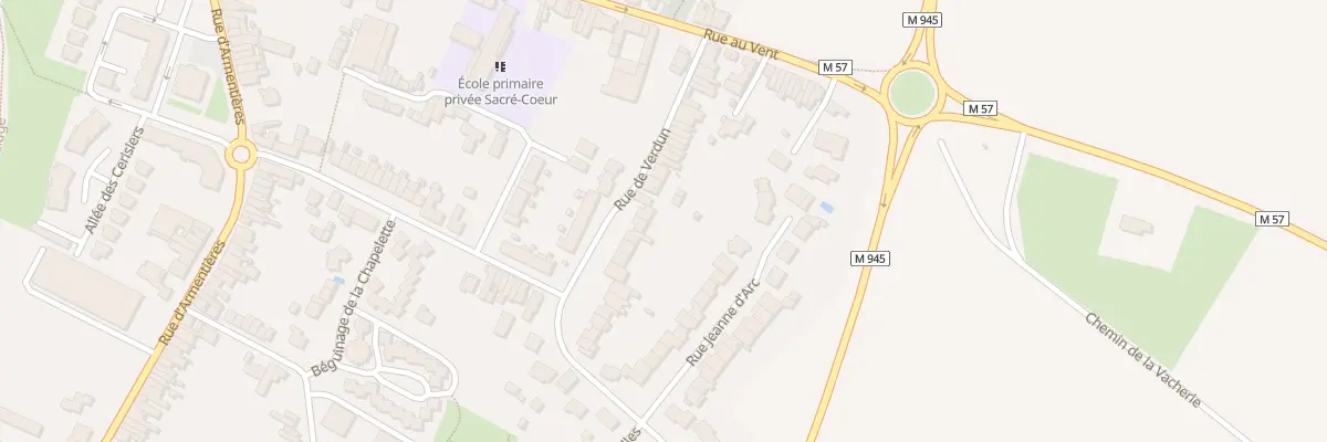 Plan du 27 Rue de Verdun à Frelinghien