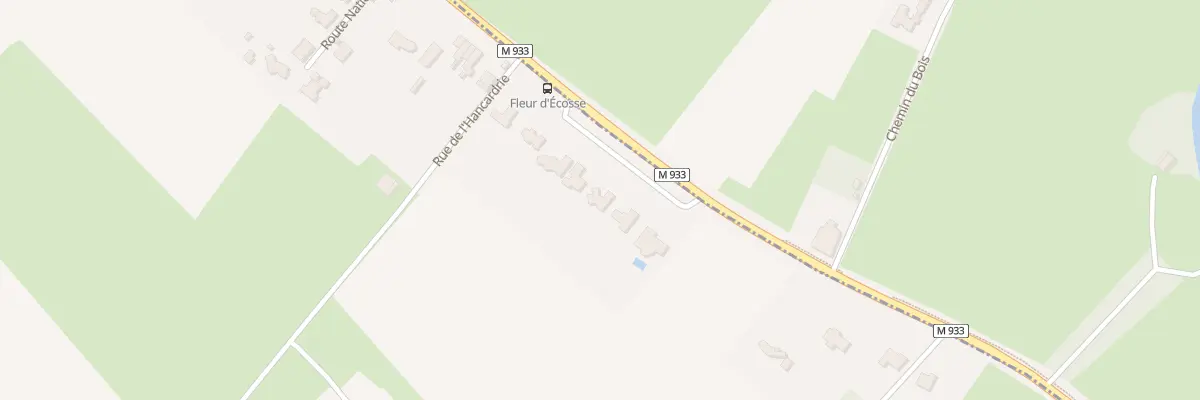 Plan du 21C Rte Nationale à Ennetières-en-Weppes