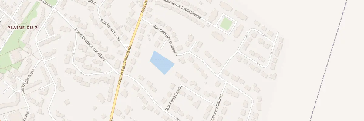 Plan du 8 Rue Georges Brassens à Montigny-en-Gohelle