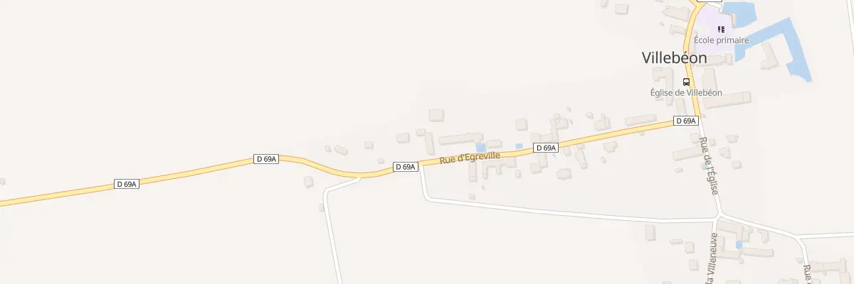 Plan du 22 Rue d’Egreville à Villebéon