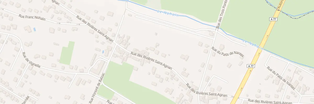 Plan du 71 Rue Rivieres Saint Agnan à Cosne-Cours-sur-Loire
