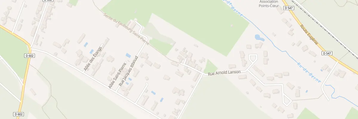 Plan du 20 Imp du Faubourg St Pierre à Vieux-Moulin