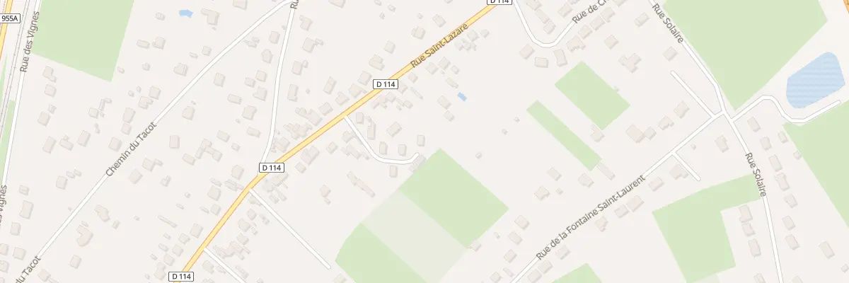 Plan du 58A Rue St Lazare à Cosne-Cours-sur-Loire