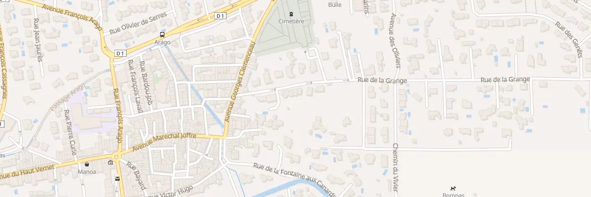 Plan du 15 Rue de la Grange à Bompas