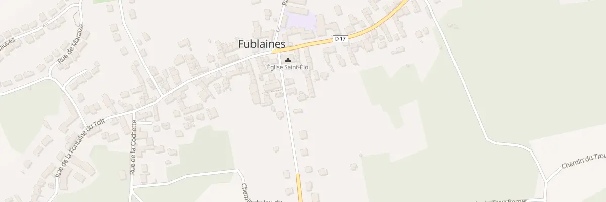 Plan du 11B Rue de l’Eglise à Fublaines