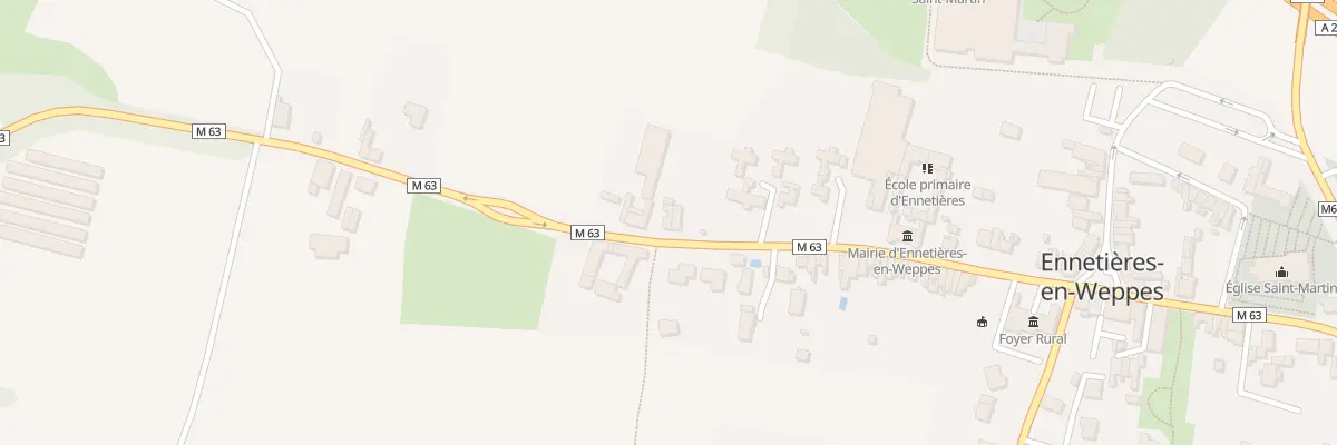 Plan du 44 Rue du Bourg à Ennetières-en-Weppes