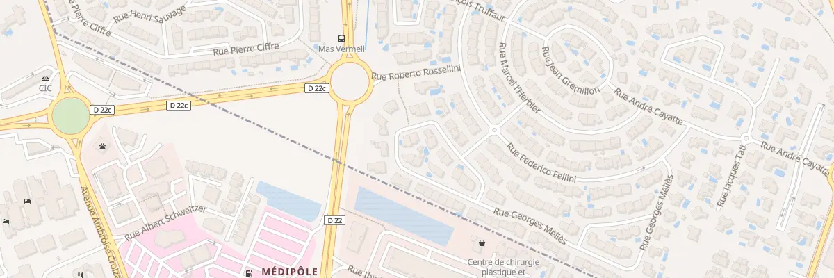 Plan du 9 Rue Georges Méliès à Perpignan