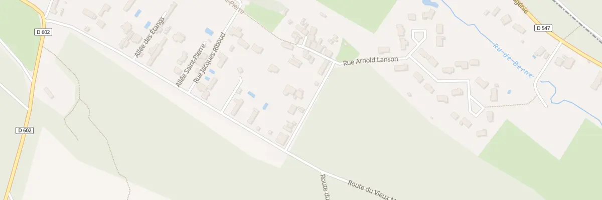 Plan du 5 Imp du Faubourg St Pierre à Vieux-Moulin