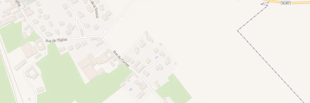 Plan du 159 Rue du Cornet à Erquinghem-le-Sec