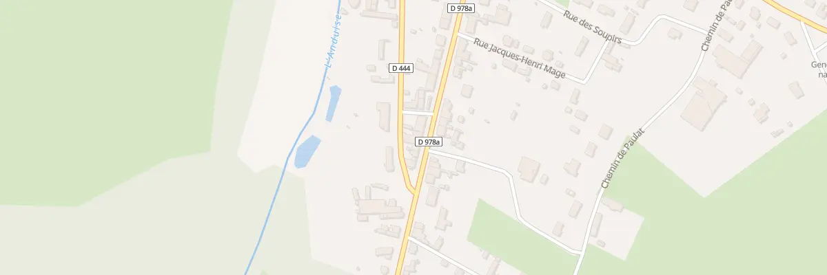 Plan du 100 Bd Gambetta à Lurcy-Lévis