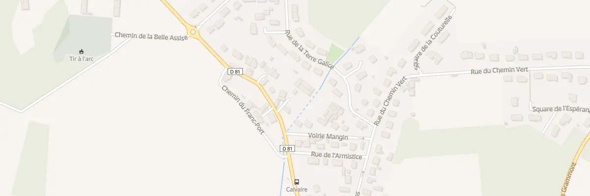 Plan du 6 Rue des Bois à Rethondes