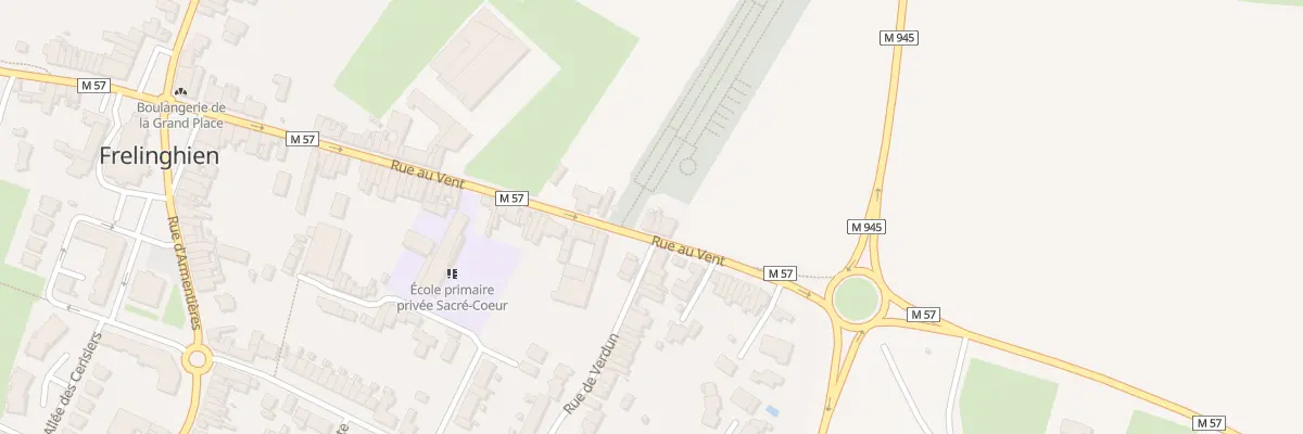 Plan du 66 Rue au Vent à Frelinghien