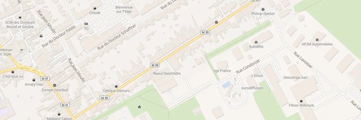 Plan du 28 Rue Roger Salengro à Annœullin