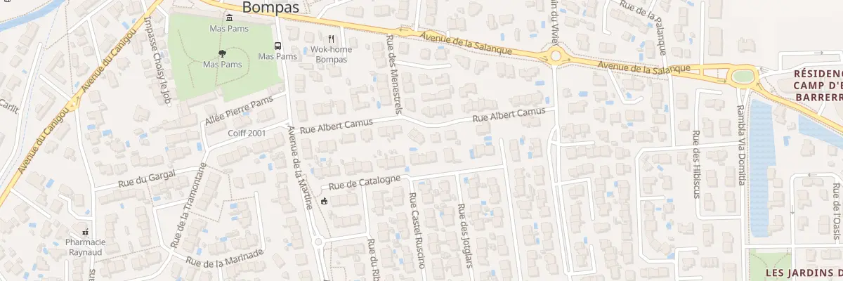 Plan du 19 Rue Albert Camus à Bompas
