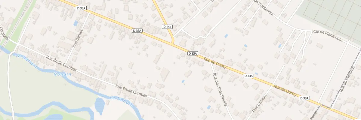 Plan du 140 Rue de Donzy à Cosne-Cours-sur-Loire