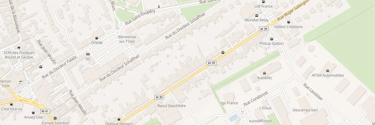 Plan du 55 Rue Roger Salengro à Annœullin