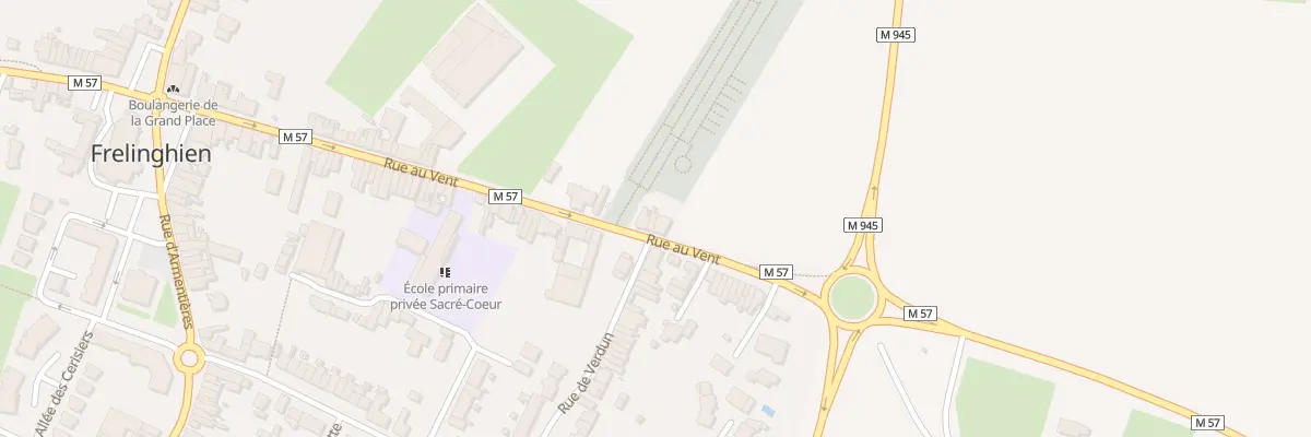 Plan du 68 Rue au Vent à Frelinghien