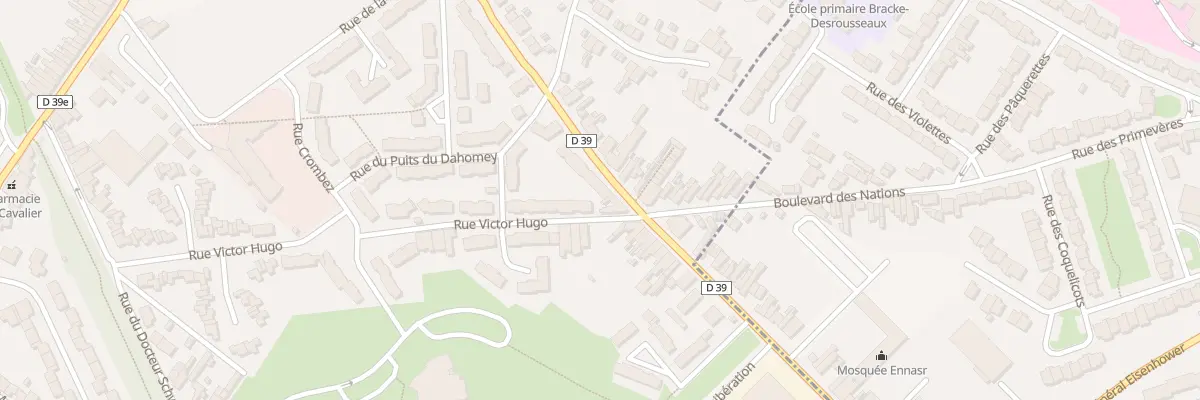 Plan du 155 Rue de la Libération à Montigny-en-Gohelle