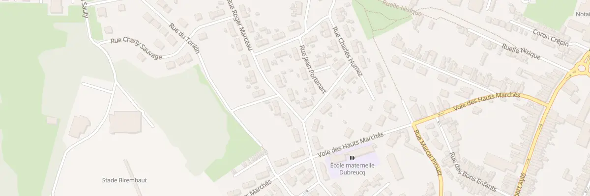 Plan du 185 Rue Roger Marceau à Hénin-Beaumont