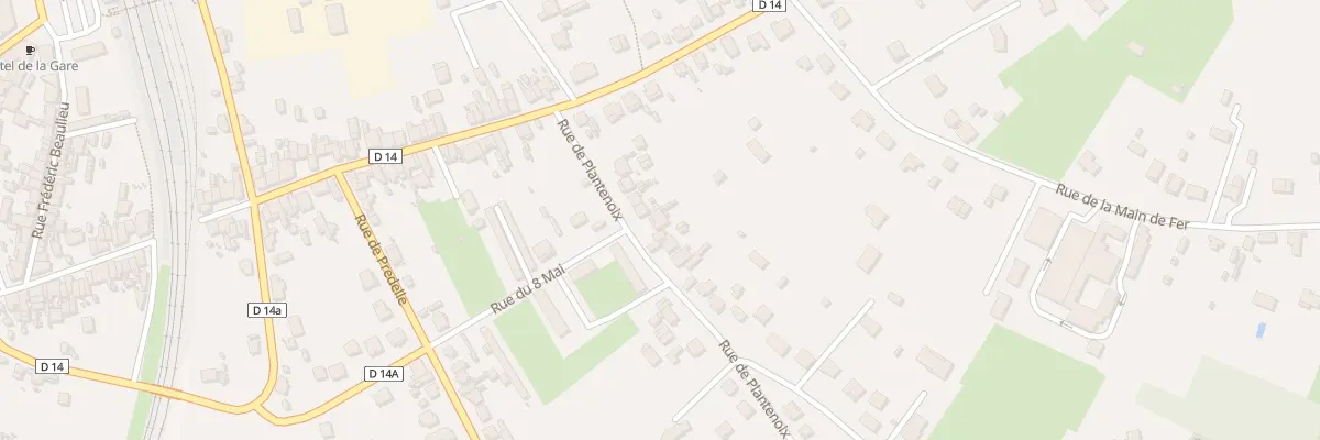 Plan du 9 Rue de Plantenoix à Cosne-Cours-sur-Loire