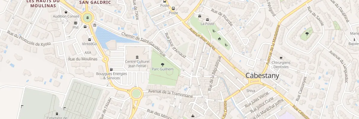 Plan du 8 Rue Jouy d’Arnaud à Cabestany