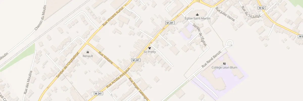 Plan du 96B Rue Achille Pinteaux à Wavrin