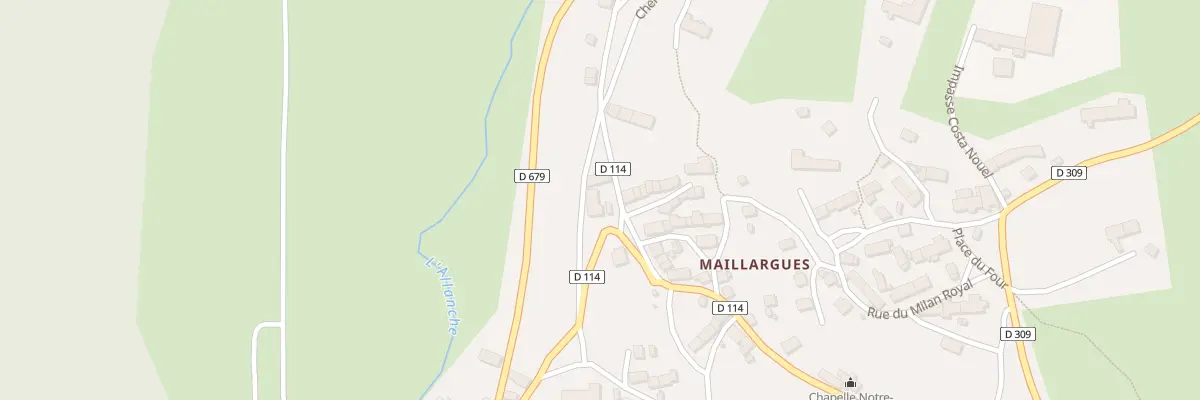Plan du 5437 Maillargues Nord à Allanche
