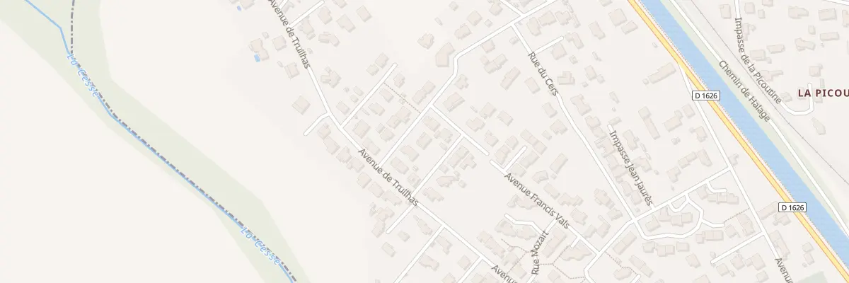 Plan du 41 Rue du Levant à Sallèles-d’Aude