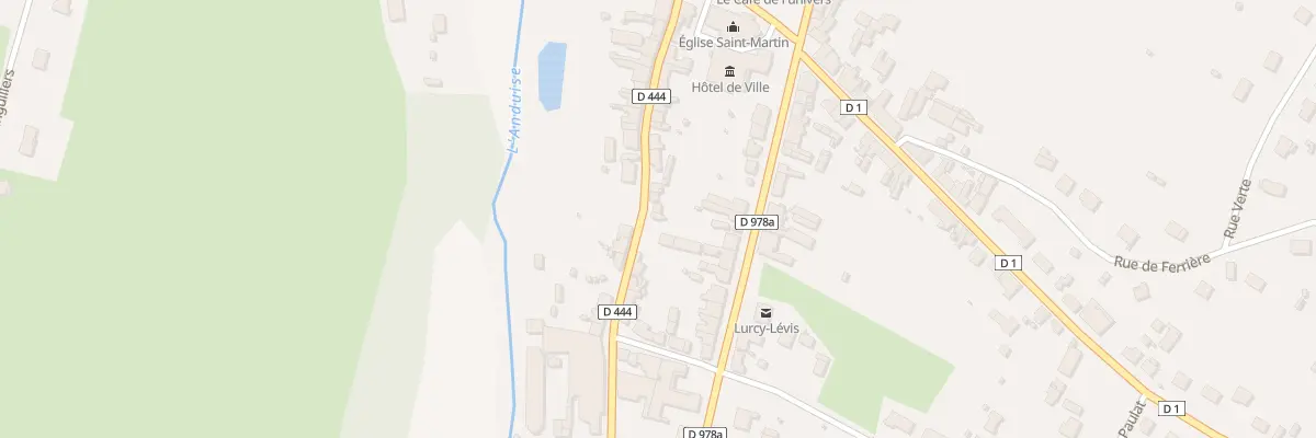 Plan du 17 Rue Jean Jaurés à Lurcy-Lévis