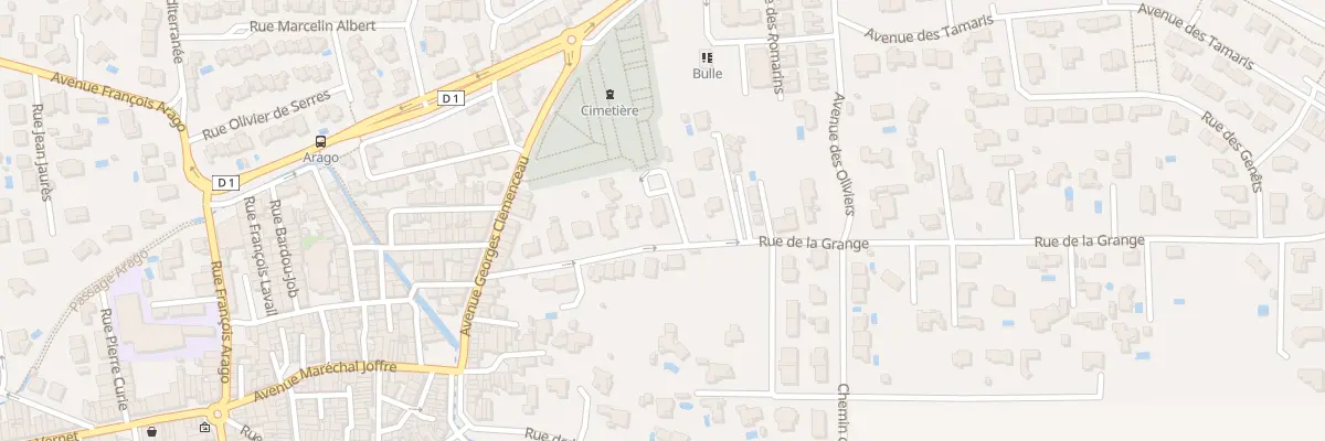 Plan du 14 Rue de la Grange à Bompas
