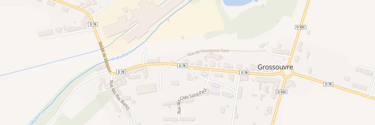 Plan du 20 Rue Principale à Grossouvre