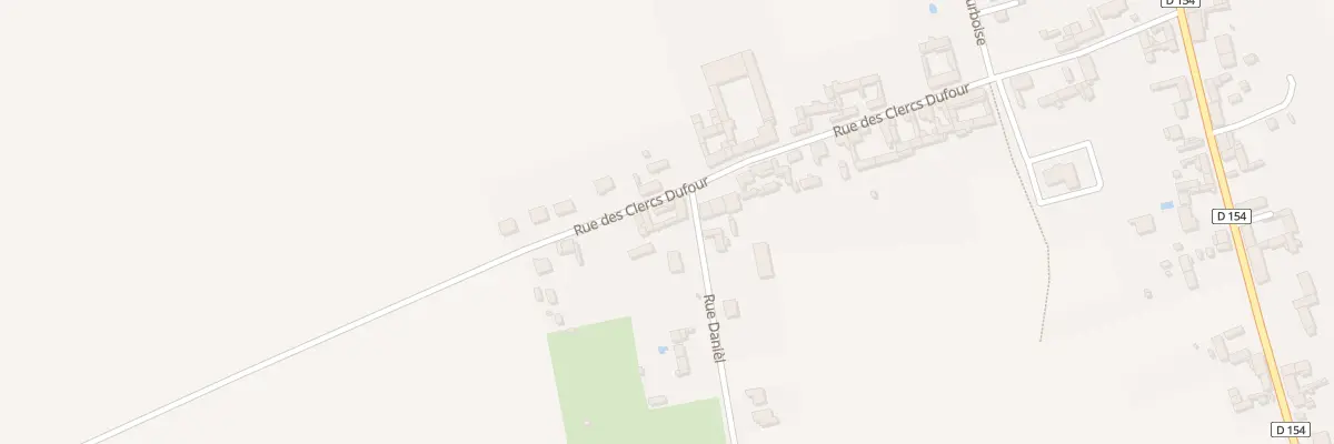 Plan du 33 Rue des Clercs Dufour à Ercheu