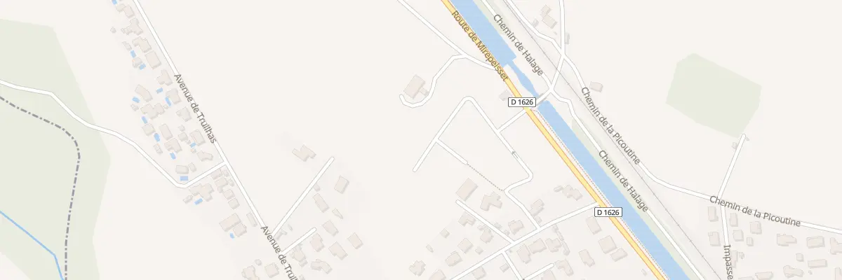 Plan du 30 Rue de la Martellière à Sallèles-d’Aude