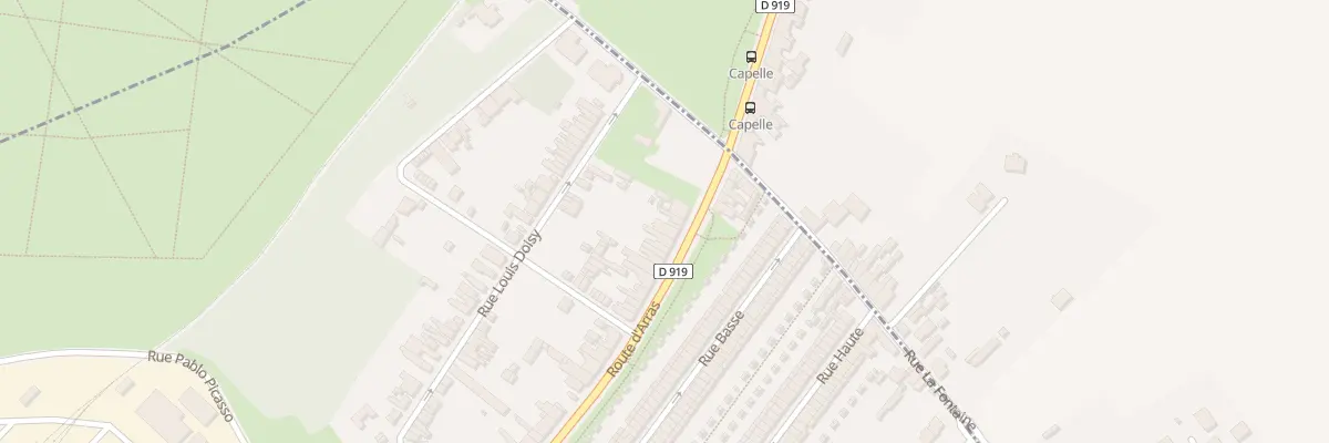 Plan du 223 Rte d’Arras à Drocourt