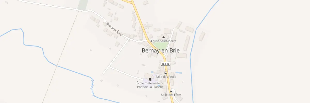 Plan du 20B Av du Gen Leclerc à Bernay-Vilbert