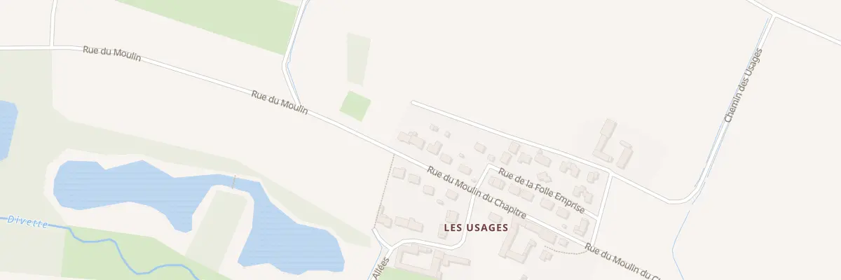 Plan du 44 Rue du Moulin du Chapitre à Ville