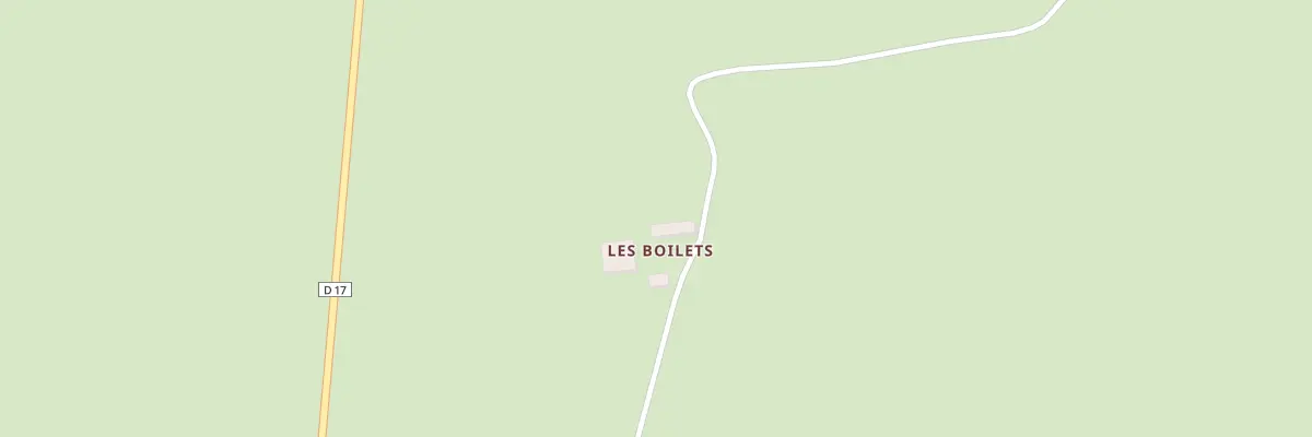 Plan du 5443 Les Boilets à Ygrande