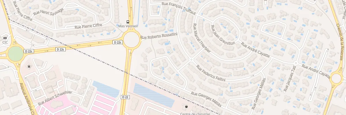 Plan du 6 Rue Georges Méliès à Perpignan