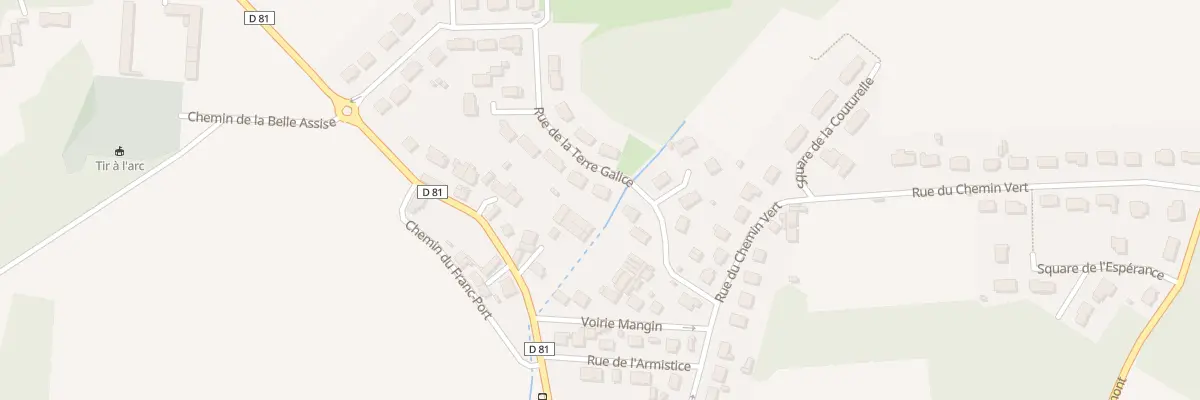 Plan du 5 Rue de la Terre Galice à Rethondes