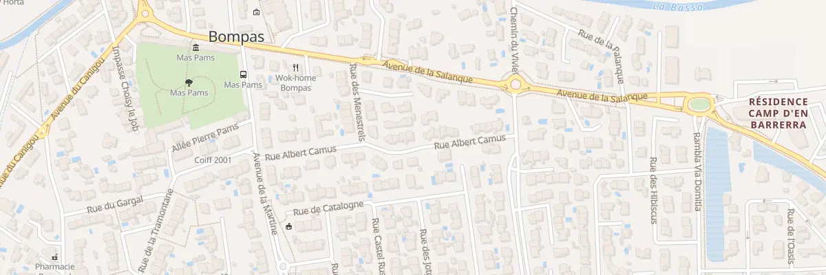 Plan du 22 Rue Albert Camus à Bompas