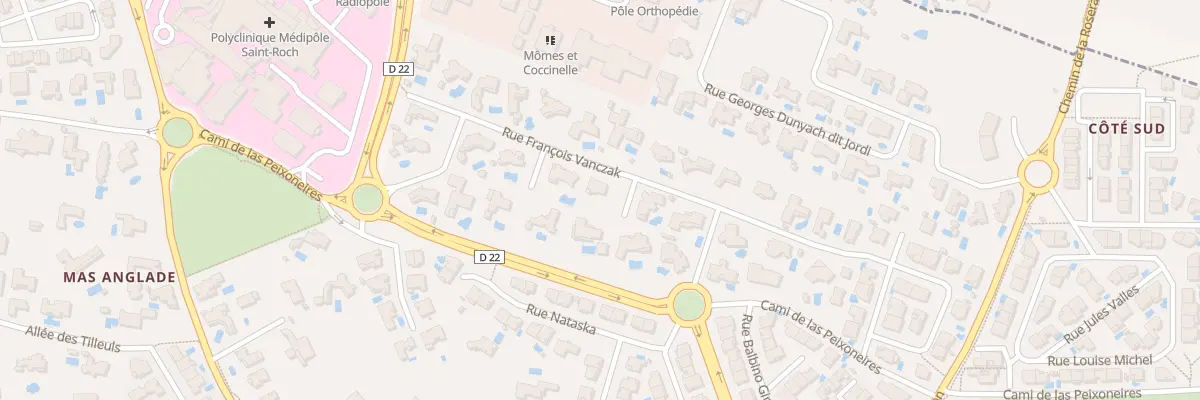 Plan du 11 Rue François Vanczak à Cabestany