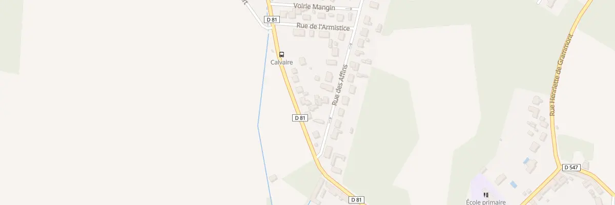 Plan du 6 Rue Charles de l’Aigle à Rethondes