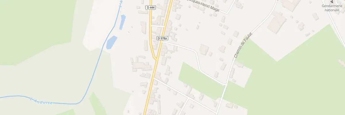 Plan du 101 Bd Gambetta à Lurcy-Lévis