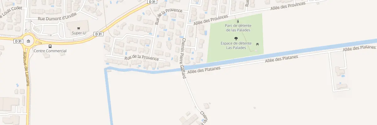 Plan du 64 Rue Pierre Gaffard à Bompas