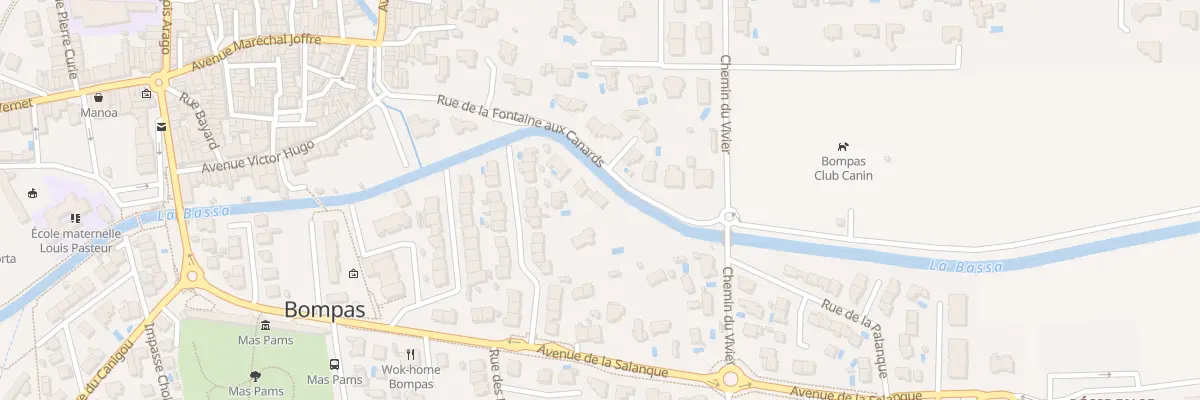 Plan du 35 Rue des Fauvettes à Bompas