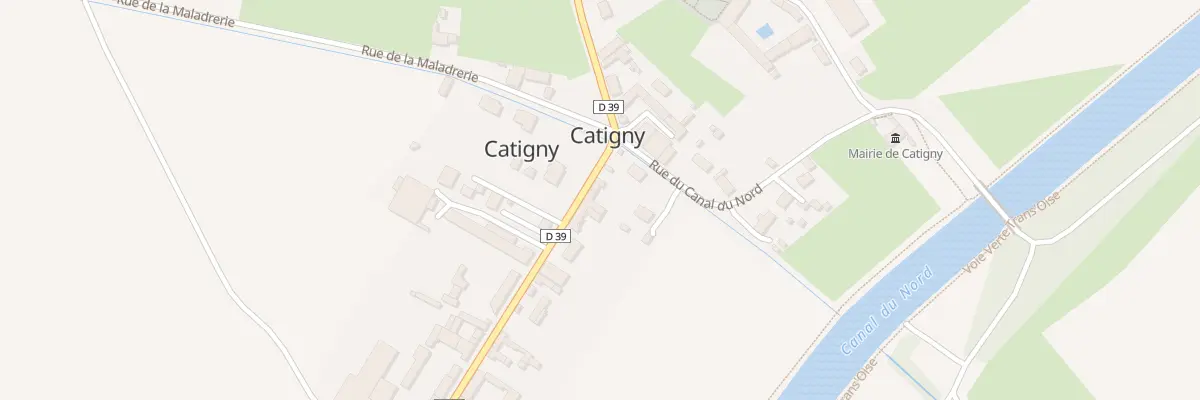 Plan du 5 Rue de la Libération à Catigny