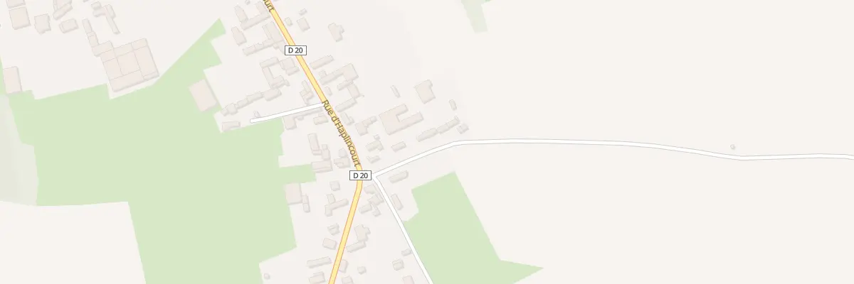 Plan du 21 Rue d’Haplincourt à Beugny