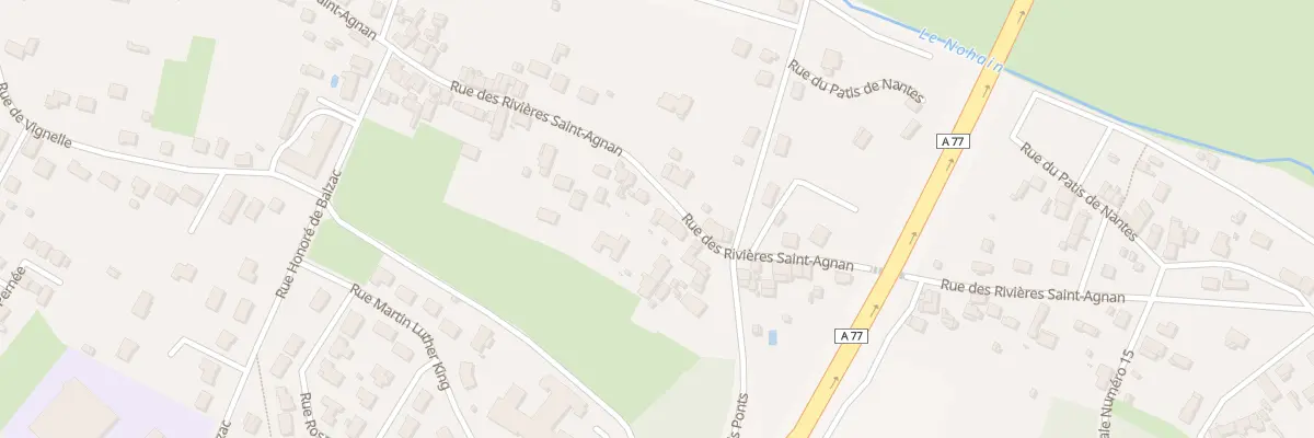 Plan du 114 Rue Rivieres Saint Agnan à Cosne-Cours-sur-Loire